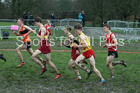 Senior boys 2019 New Balance English Schools Cross Country Champs, Temple Newsam, Leeds. Photo:  David T. Hewitson/Sports for All Pics